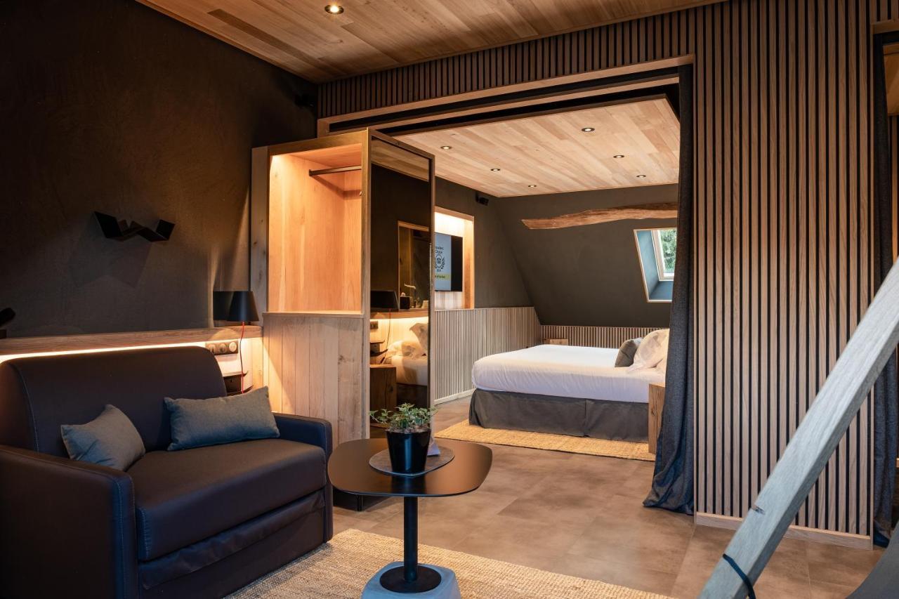 Le Studio Des Pres Verts Suite Design Avec Jacuzzi Privatif Jouey 외부 사진