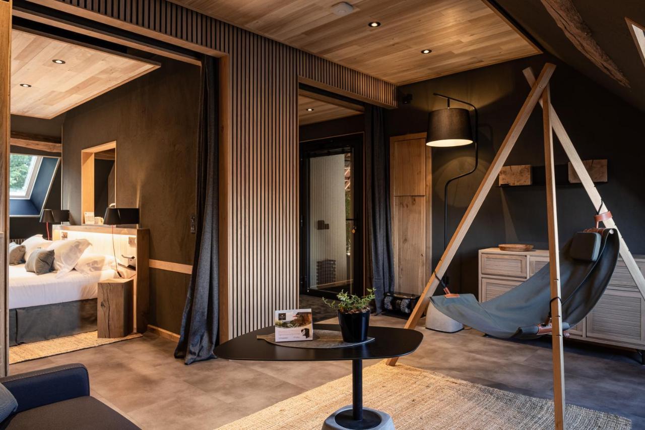 Le Studio Des Pres Verts Suite Design Avec Jacuzzi Privatif Jouey 외부 사진